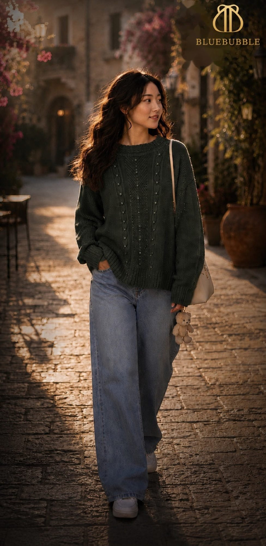 Cable Knit Sweater from the Blue Bubble Winter 2026-27 collection