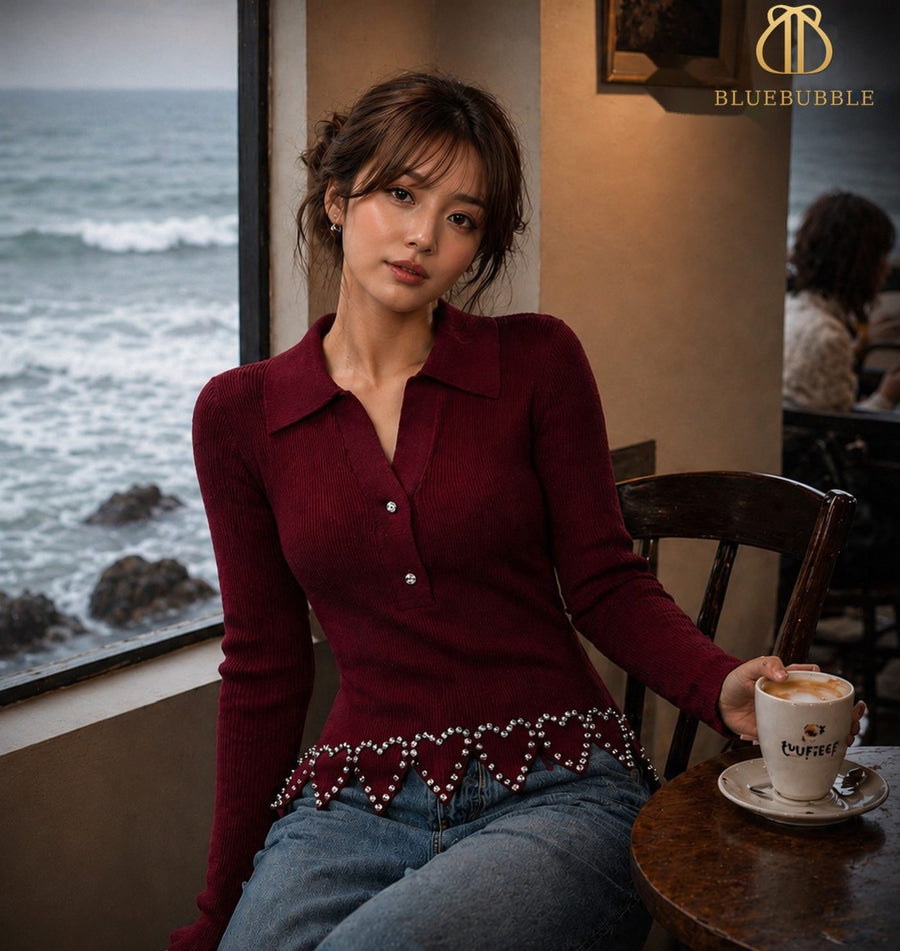 Collar Knit Top from the Blue Bubble Winter 2026-27 collection