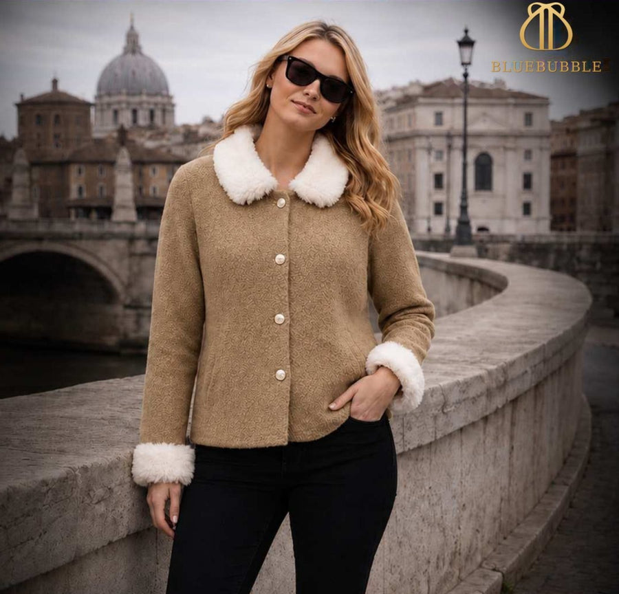 Fur Collar Jacket from the Blue Bubble Winter 2026-27 collection