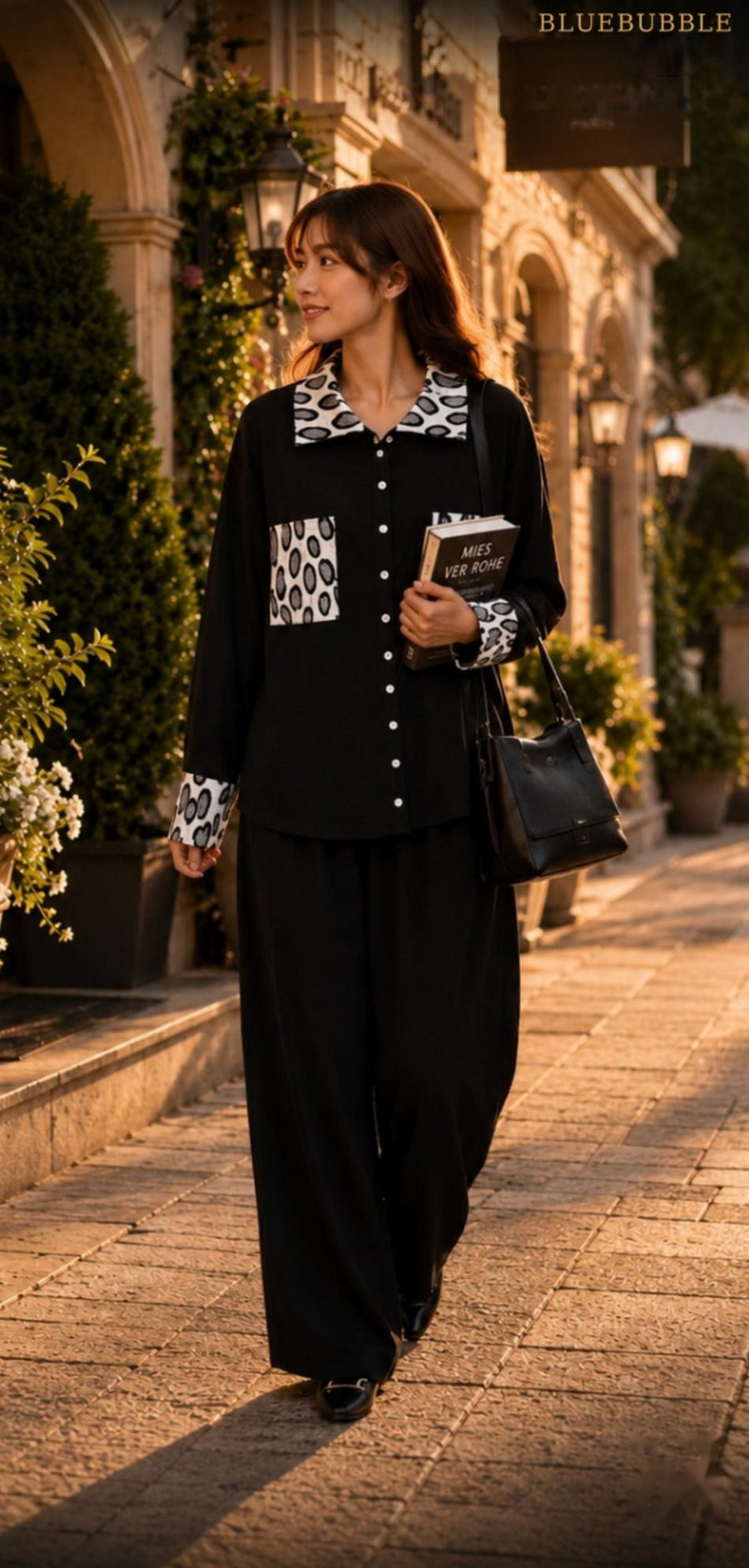 Leopard Contrast Shirt Co-ord Set from the Blue Bubble Winter 2026-27 collection